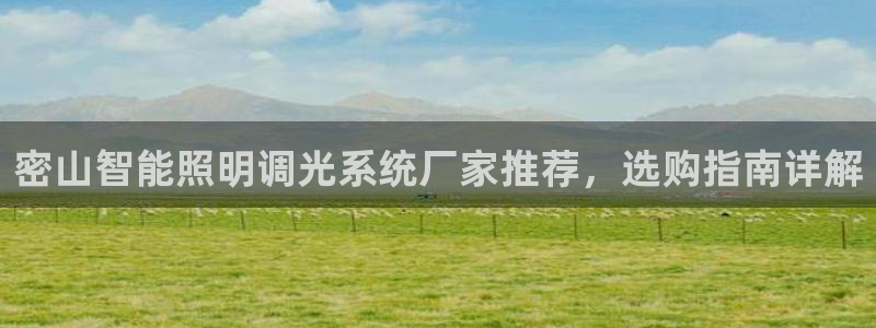 千亿国际全新官网首页:密山智能照明调光系统厂家推荐,选购指南详解