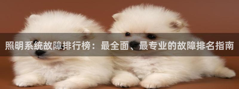 千亿国际登录网站首页:照明系统故障排行榜:最全面、最专业的故障排名指南