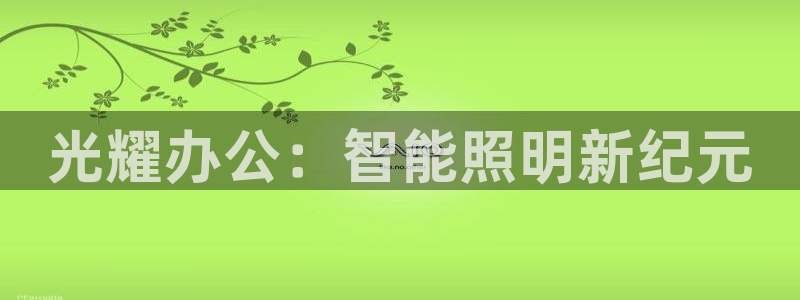 千亿国际网页版登录APP:光耀办公:智能照明新纪元