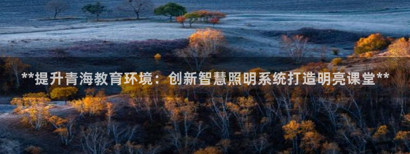 千亿国际服：**提升青海教育环境：创新智慧照明系统打造明亮课堂**