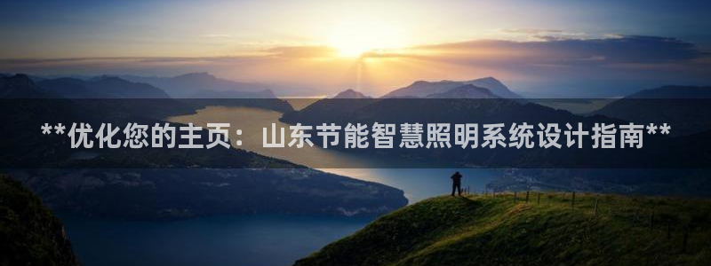 千亿国际服务平台怎么样:**优化您的主页:山东节能智慧照明系统设计指南**