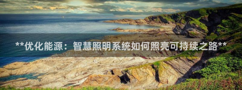 千亿国际是做什么的呢:**优化能源:智慧照明系统如何照亮可持续之路**