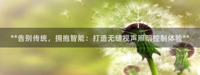 千亿国际的官网：**告别传统，拥抱智能：打造无缝视声照明控制体验**