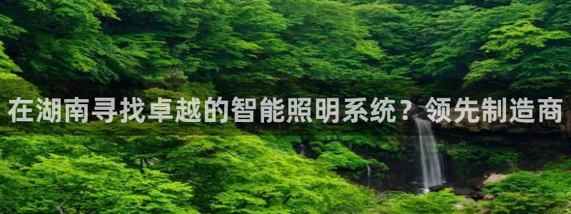 千亿国际手机版yb34、cn:在湖南寻找卓越的智能照明系统?领先制造商