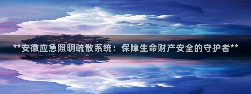 千亿国际休育:**安徽应急照明疏散系统:保障生命财产安全的守护者**