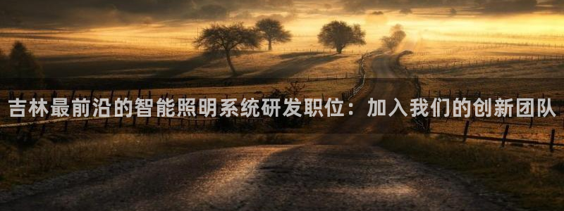 千亿国际全新官网下载:吉林最前沿的智能照明系统研发职位:加入我们的创新团队