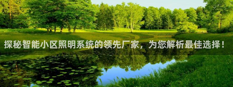 千亿国际官方网站下载:探秘智能小区照明系统的领先厂家,为您解析最佳选择!