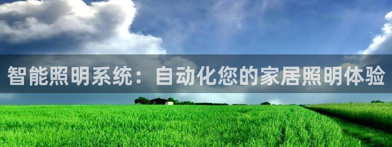千亿国际是什么平台公司：智能照明系统：自动化您的家居照明体验