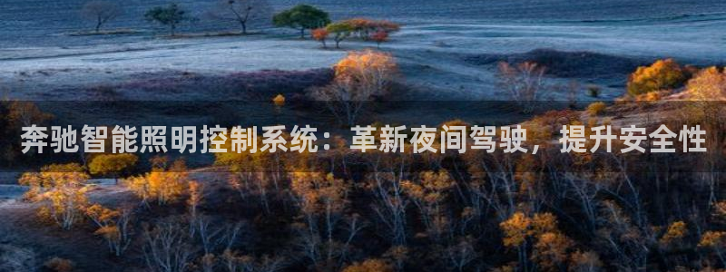 千亿国际2021官方网站baoli5.10:奔驰智能照明控制系统:革新夜间驾驶,提升安全性