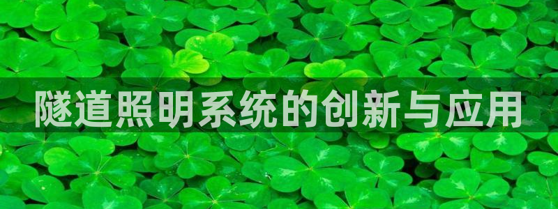 千亿国际线粒体：隧道照明系统的创新与应用