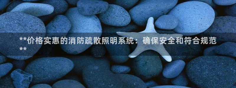 千亿国际平台是真是假:**价格实惠的消防疏散照明系统:确保安全和符合规范
**